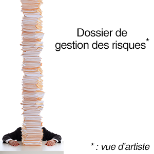 Illustration d'un Dossier de gestion des risques