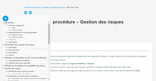 Progdr Procédure De Gestion Des Risques Des - 