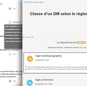 classification des dm dans le règlement