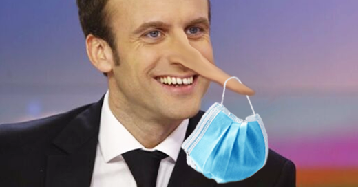 Macron et masques