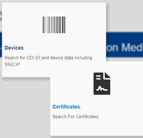 Eudamed : modules certificats et dispositifs