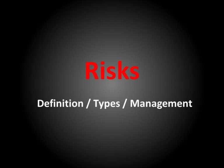 Risks