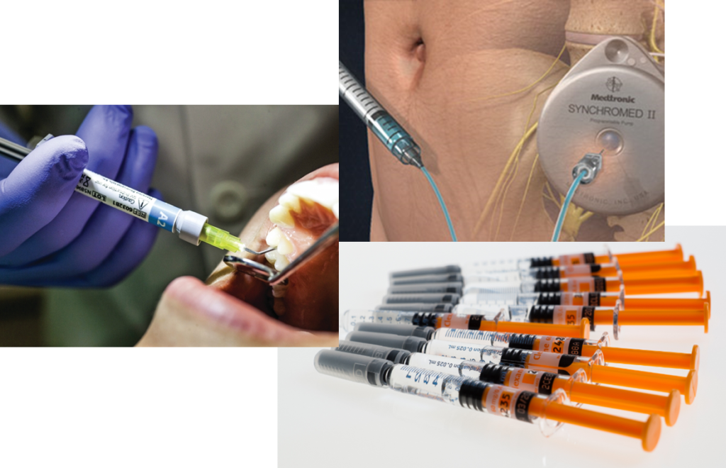 exemples de dispositifs médicaux combinés